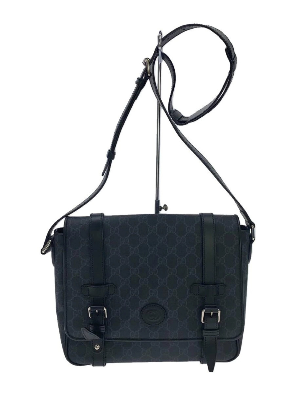 Gucci Messenger Bag Black GG Supreme